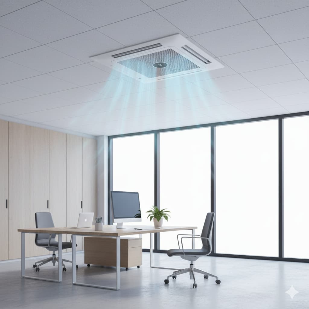 Air quality control system for Pharmaceutical and ISO-compliant Cleanrooms.